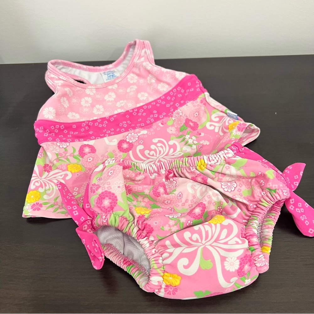 iPlay Toddler tankini with swim diaper